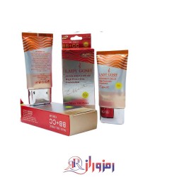 کرم ضد آفتاب لیدی گاش Lady gosh حجم 50 میل